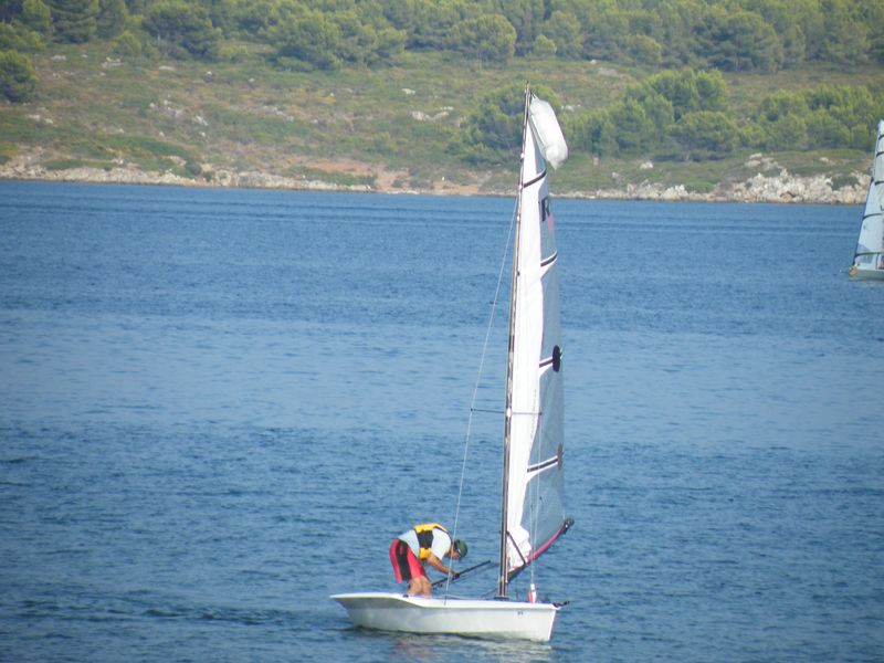 Me on the RS100 in Fornells