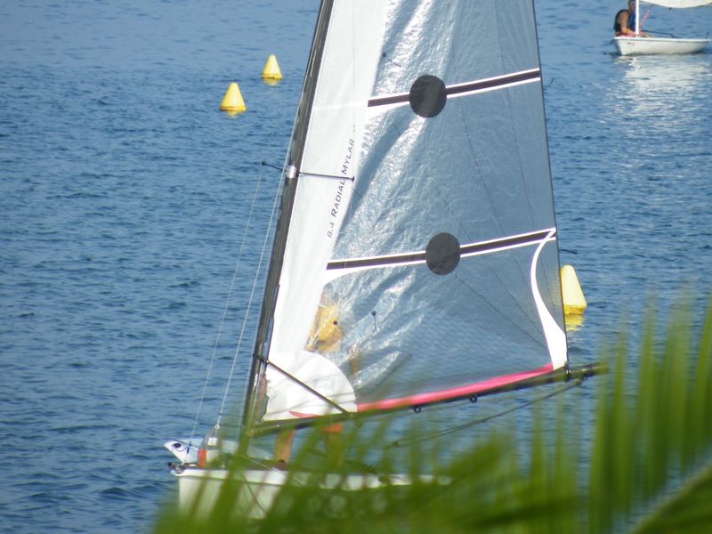 Me on the RS100 in Fornells